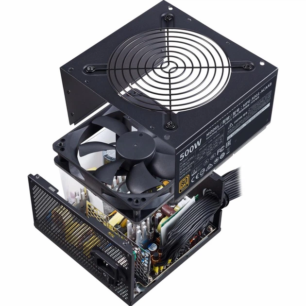 Блок питания CoolerMaster 500W MWE Bronze (MPE-5001-ACAAB-EU) - зображення 6