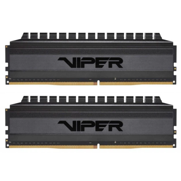 Оперативна пам'ять DDR4 16GB (2x8GB) 2600 MHz Viper Blackout Patriot (PVB416G360C7K) - зображення 2