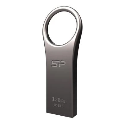 USB флеш накопичувач Silicon Power 128GB Jewel J80 Titanium USB 3.0 (SP128GBUF3J80V1T) (SP128GBUF3J80V1T) - зображення 2