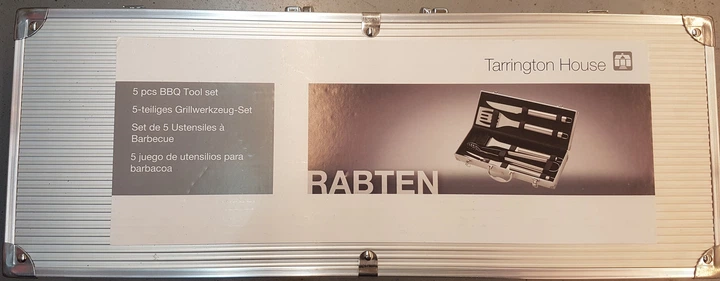 Набор для барбекю Tarrington House в дипломате Rabten 5 предметов - Фото 2 Набор для барбекю Tarrington House в дипломате Rabten 5 предметов - изображение 2