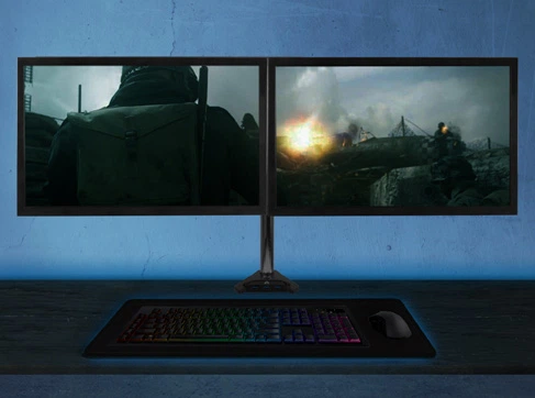 Настільне кріплення для двох моніторів Arctic Z2 Pro Black (AEMNT00050A) - зображення 8