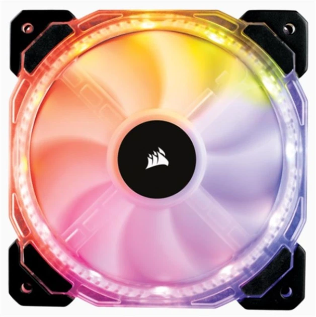 Вентилятор Corsair HD120 RGB (CO-9050065-WW), 120x120x25мм, 4-pin, черный - изображение 2