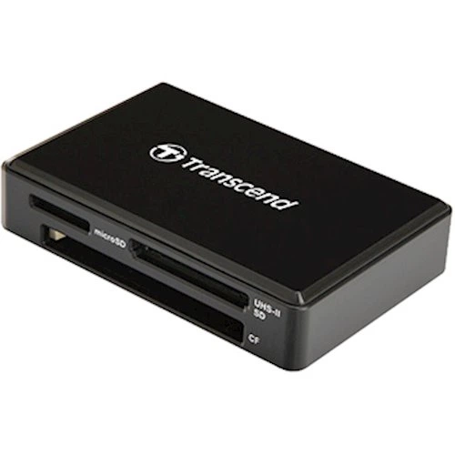Универсальный картридер Transcend USB 3.2 Gen1/ 3.1 Gen1, Black (TS-RDF9K2) - Фото 2 Универсальный картридер Transcend USB 3.2 Gen1/ 3.1 Gen1, Black (TS-RDF9K2) - изображение 2