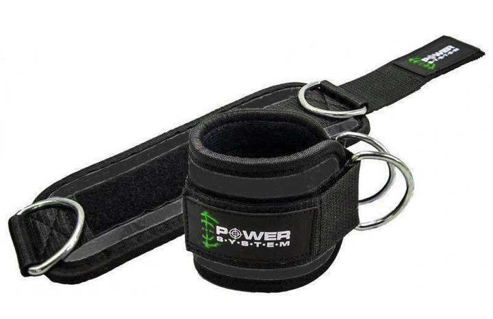 Манжети на кісточку Power System Ankle Strap Gym Guy PS-3460 Green - Фото 1 Манжети на кісточку Power System Ankle Strap Gym Guy PS-3460 Green - зображення 1