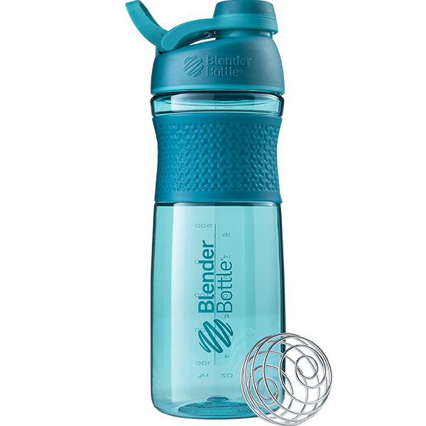 Спортивная бутылка-шейкер BlenderBottle SportMixer Twist 28oz/820ml Teal (ORIGINAL) - Фото 1 Спортивная бутылка-шейкер BlenderBottle SportMixer Twist 28oz/820ml Teal (ORIGINAL) - изображение 1