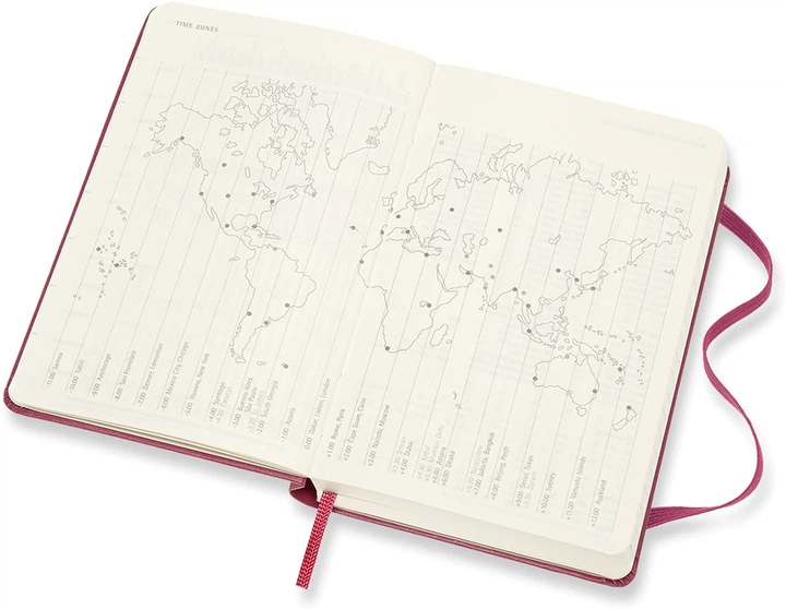 Ежедневник Moleskine 2020 9 х 14 см 400 страниц Изысканный Розовый (8058647628301) - Фото 4 Ежедневник Moleskine 2020 9 х 14 см 400 страниц Изысканный Розовый (8058647628301) - изображение 4