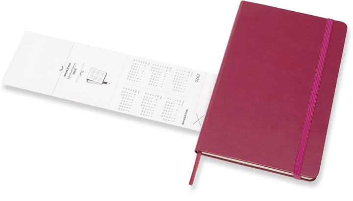 Еженедельник Moleskine 2020 13 х 21 см 144 страницы Изысканный Розовый (8058647628394) - изображение 6