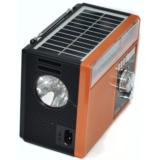 Радіоприймач NNS 1360S Solar Коричневий (BS1971) - Фото 3 Радіоприймач NNS 1360S Solar Коричневий (BS1971) - зображення 3