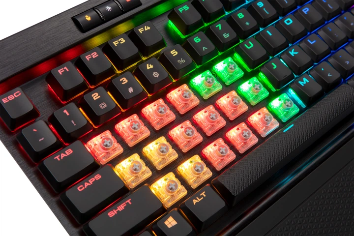 その他 Corsair K70 MK2 Игровая клавиатура Corsair K70 RGB RapidFire MK.2 Cherry MX