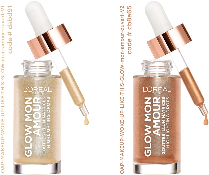 Rozświetlacz do twarzy L'Oreal Paris Glow Mon Amour w płynie 1 Champagne 15 ml (3600523560899) - obraz 6