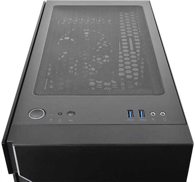 Obudowa Thermaltake H200 TG RGB Czarna (CA-1M3-00M1WN-00) - obraz 6