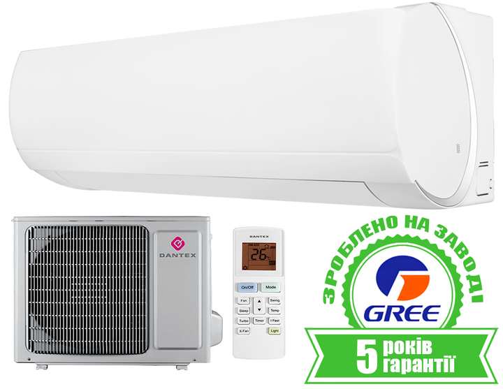 Кондиционер DANTEX AURA RK-09SAG/RK-09SAGE – Фото, Отзывы.