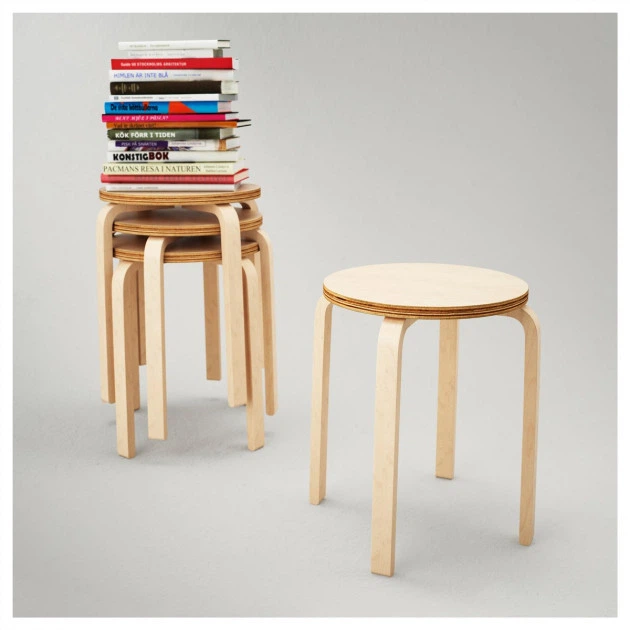 Табурет IKEA FROSTA дерево 242.862.05 - зображення 5