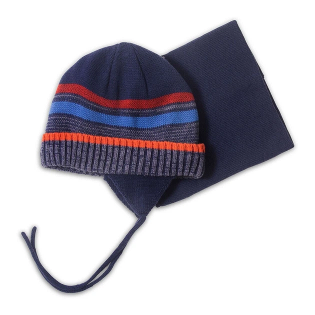 Зимний комплект (шапка на подкладке и бафф) Peluche&Tartine F18ACC53EG-Navy темно-синий 52-56 см (F18ACC53EG-Navy-6/8) - Фото 1 Зимний комплект (шапка на подкладке и бафф) Peluche&Tartine F18ACC53EG-Navy темно-синий 52-56 см (F18ACC53EG-Navy-6/8) - изображение 1