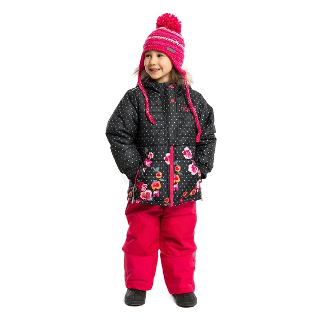 Зимняя вязаная шапка NANO F18TU250-Fraise малиновый 49-51 см (F18TU250-Fraise-2/4) - изображение 2
