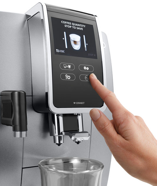 Кавомашина DELONGHI Dinamica Plus ECAM370.85.SB - зображення 9