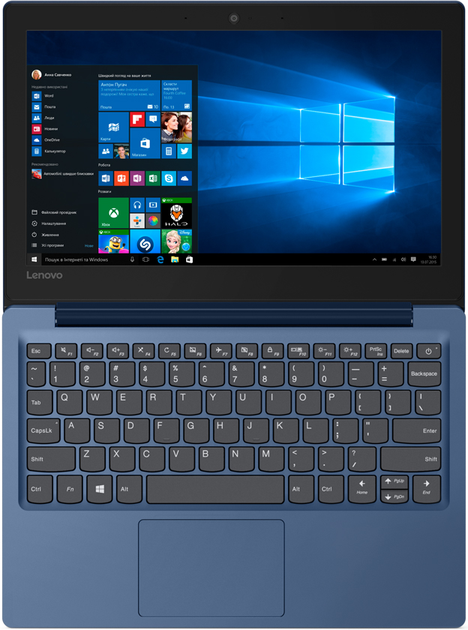Ноутбук Lenovo Ideapad S130-11IGM (81J1007JRA) Midnight Blue
