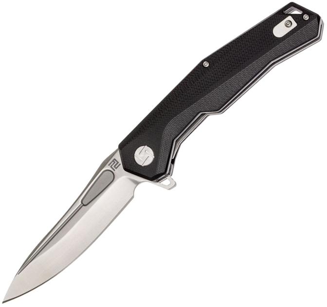 Нож Artisan Cutlery Zumwalt SW, D2, G10 Polished Black (27980179) - изображение 1