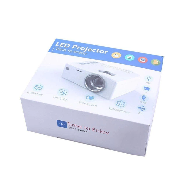 Мультимедийный портативный мини проектор UNIC UC18 LED - изображение 3