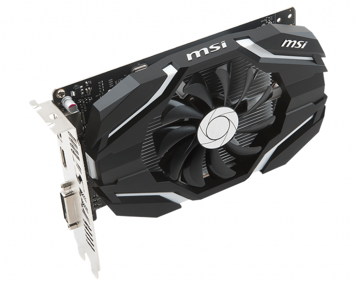 Видеокарта GF GTX 1050 Ti 4GB GDDR5 OCV1 MSI (GeForce GTX 1050 TI