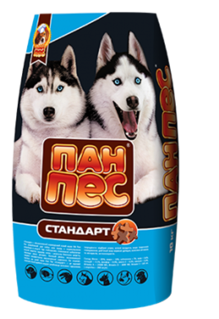 Пан Пес Стандарт сухий корм для собак 10 кг – в інтернет-магазині ...