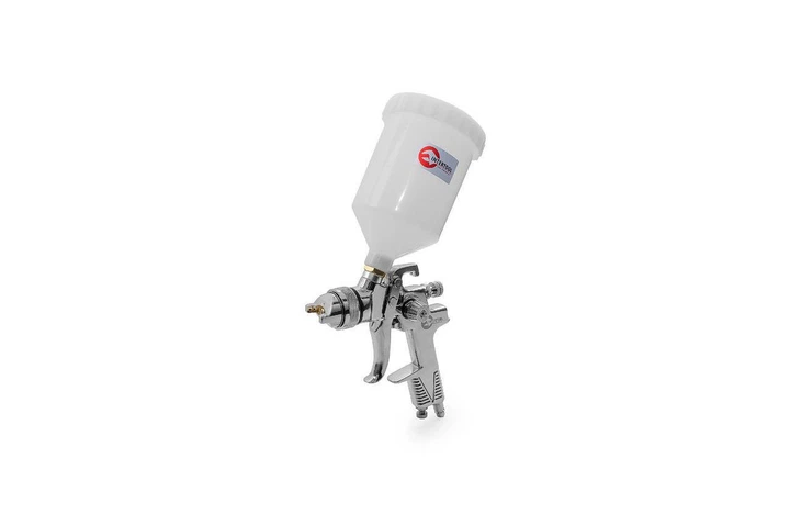 Пневмопистолет лакокрасочный HVLP Intertool верхний бак 600 мл x 1.3 мм - Фото 1 Пневмопистолет лакокрасочный HVLP Intertool верхний бак 600 мл x 1.3 мм - изображение 1