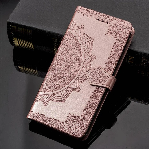 Чохол Vintage для Xiaomi Redmi 6A книжка шкіра PU рожевий - Фото 2 Чохол Vintage для Xiaomi Redmi 6A книжка шкіра PU рожевий - зображення 2