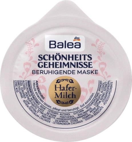 Маска для волос Balea Haarmaske Schönheitsgeheimnisse Hafermilch с овсяным молоком 20 мл (4010355482051) 