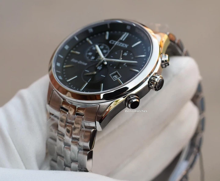 Часы Citizen Eco-Drive Chronograph AT2140-55E Made in Japan H504