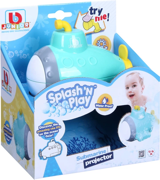 Іграшка для води BB Junior Splash 'N Play Submarine Projector Підводний човен (16-89001) - зображення 5