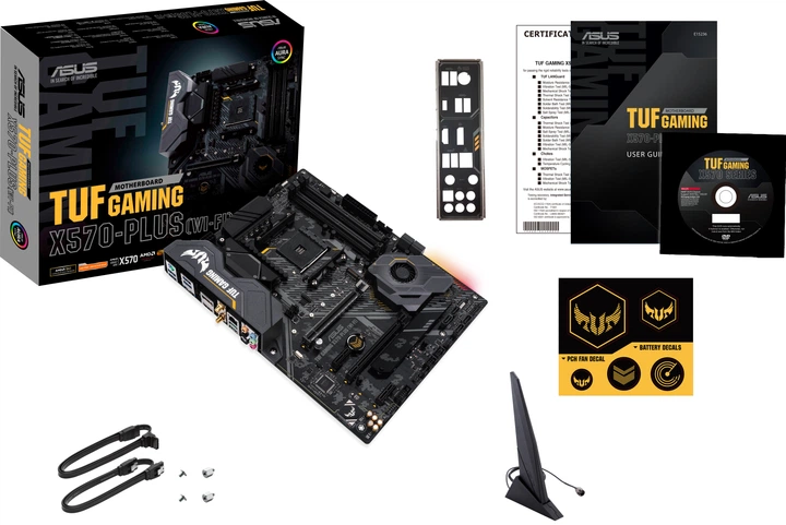 Материнская плата Asus TUF Gaming X570-Plus (WI-FI) (sAM4, AMD