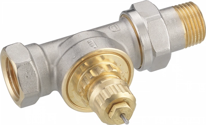 Клапан радіаторний Danfoss RA-G 15 прямий, латунь (013G1675) - зображення 3