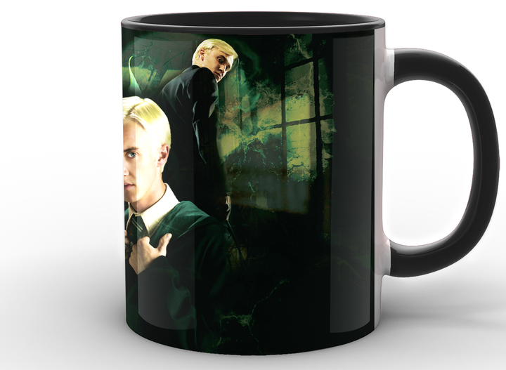 Кружка GeekLand Harry Potter Гарри Поттер Draco Malfoy HP.02.028 черная - изображение 3