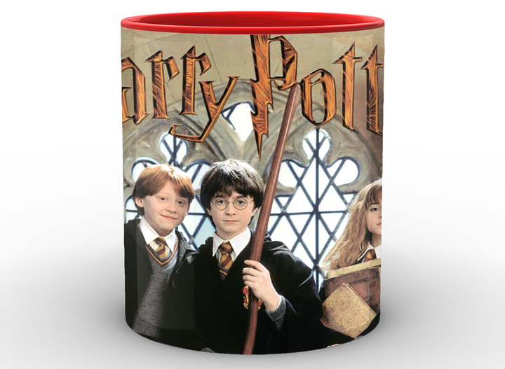 Кружка GeekLand Harry Potter Гарри Поттер beginning of history HP.02.015 красная - изображение 2