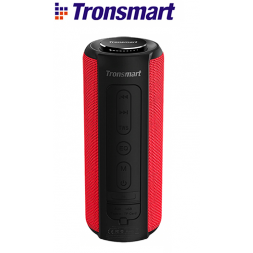 Портативная блютуз колонка Tronsmart Element T6 Plus Красная - Фото 1 Портативная блютуз колонка Tronsmart Element T6 Plus Красная - изображение 1