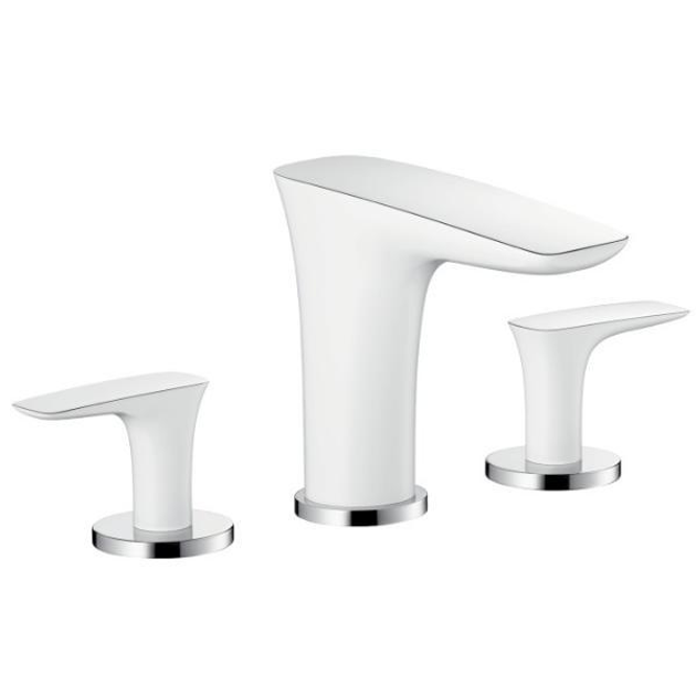  для раковины Hansgrohe PuraVida 100 белый, донный клапан, на .