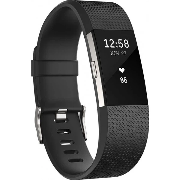 Фитнес-браслет Fitbit Charge 2 L/G Black (BZ-226117) – фото