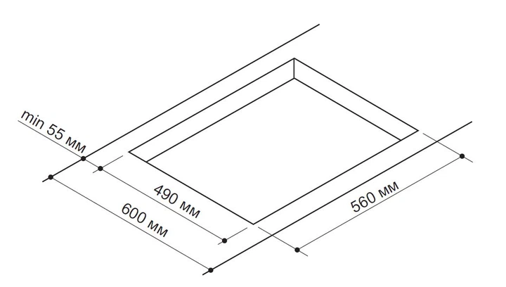 Варильна поверхня газова PYRAMIDA PFG 647 BLACK LUXE - зображення 12