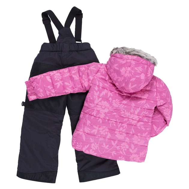 Зимний термокомплект Peluche&Tartine F19M50EF-Royalberry_Deepgray лилово-розовый 124 - 132 см (F19M50EF-Royalberry_Deepgray-7) - изображение 2