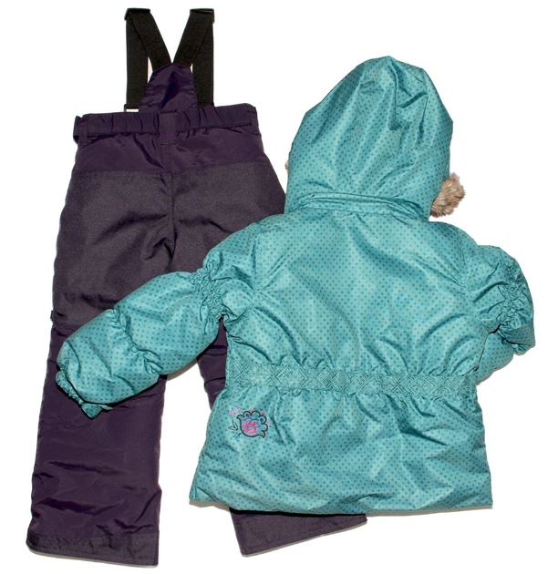 Зимовий термокомплект Peluche&Tartine F17M52EF-Newreef_Grape бірюзовий 114 - 122 см (F17M52EF-Newreef_Grape-6) - зображення 2