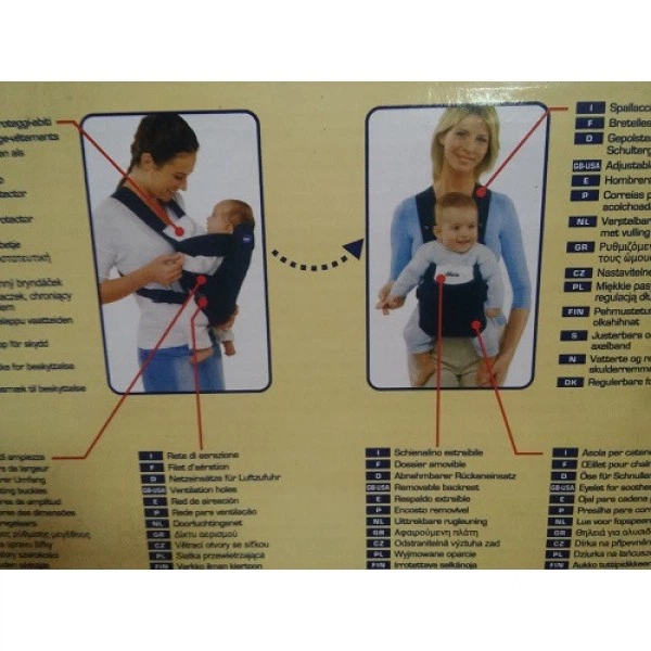Рюкзак-переноска Chicco BT-BC-0003 Синій - зображення 3