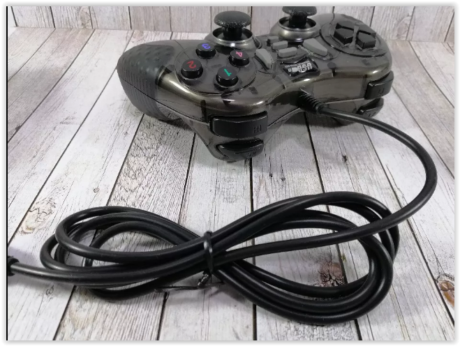 Игровой манипулятор TURBO USB GAMEPAD DJ-900 джойстик для ПК Чёрный (46475) - зображення 5