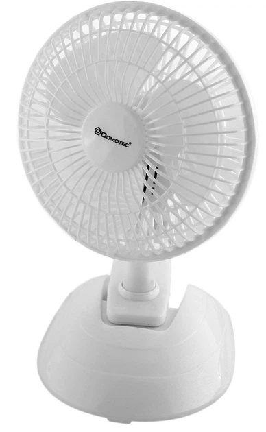 Вентилятор настільний побутовий для будинку 2в1 з прищіпкою Domotec MS-1623 Fan Білий - Фото 2 Вентилятор настільний побутовий для будинку 2в1 з прищіпкою Domotec MS-1623 Fan Білий - изображение 2