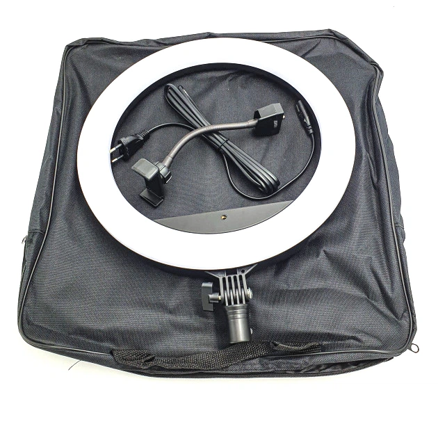 Кольцевая LED лампа Ring Light ZB-R14 35см 36W на штативе 2 метра с держателем для телефона селфи кольцо (260731906zag) - Фото 6 Кольцевая LED лампа Ring Light ZB-R14 35см 36W на штативе 2 метра с держателем для телефона селфи кольцо (260731906zag) - изображение 6