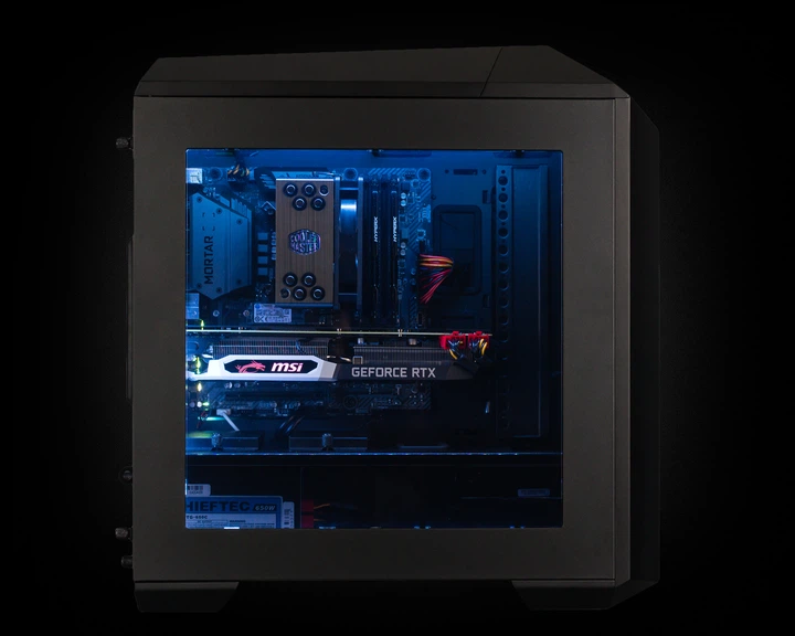 Персональный компьютер Expert PC Ultimate (I8700.16.H2S2.2070.434W); Intel Core i7-8700K (3.7 - 4.7 ГГц) / ОЗУ 16 ГБ / HDD 2 ТБ + SSD 240 ГБ / NVIDIA GeForce RTX 2070 8ГБ / без ОП / LAN / Windows 10 Home / черный - изображение 3