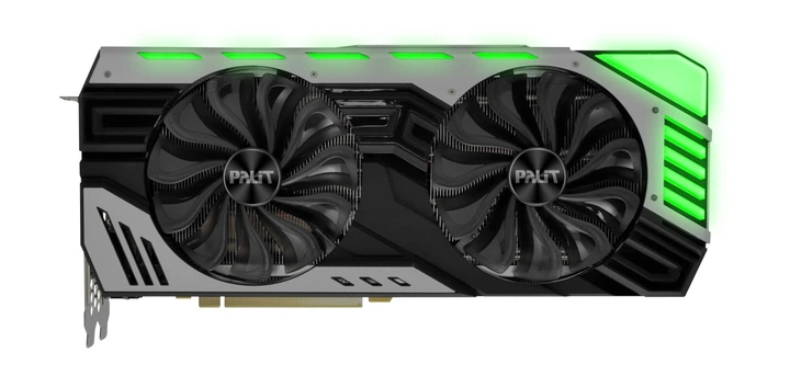 Відеокарта GF RTX 2080 8GB GDDR6 JetStream Palit (NE62080020P2-1040J) - зображення 2