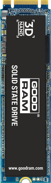 Накопичувач SSD 512GB GOODRAM PX400 M.2 2280 PCIe 3.0 x2 3D TLC (SSDPR-PX400-512-80) - зображення 1