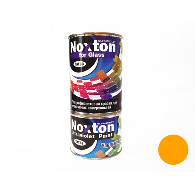 Флуоресцентна фарба для скла NoxTon for Glass темно-жовта - зображення 1