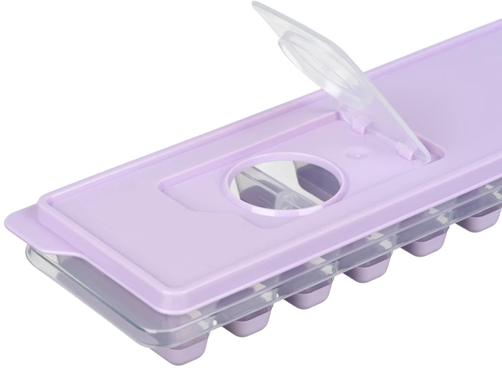 Форма для льда ARDESTO Fresh Stick с крышкой 9.5х27х4 см Лиловая (AR1102LP) - Фото 4 Форма для льда ARDESTO Fresh Stick с крышкой 9.5х27х4 см Лиловая (AR1102LP) - изображение 4