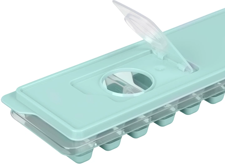 Форма для льда ARDESTO Fresh Stick с крышкой 9.5х27х4 см Голубая (AR1102TP) - Фото 4 Форма для льда ARDESTO Fresh Stick с крышкой 9.5х27х4 см Голубая (AR1102TP) - изображение 4
